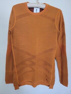 Smartwool Intraknit Merino Base Layer Marmalade Pecan New Medium